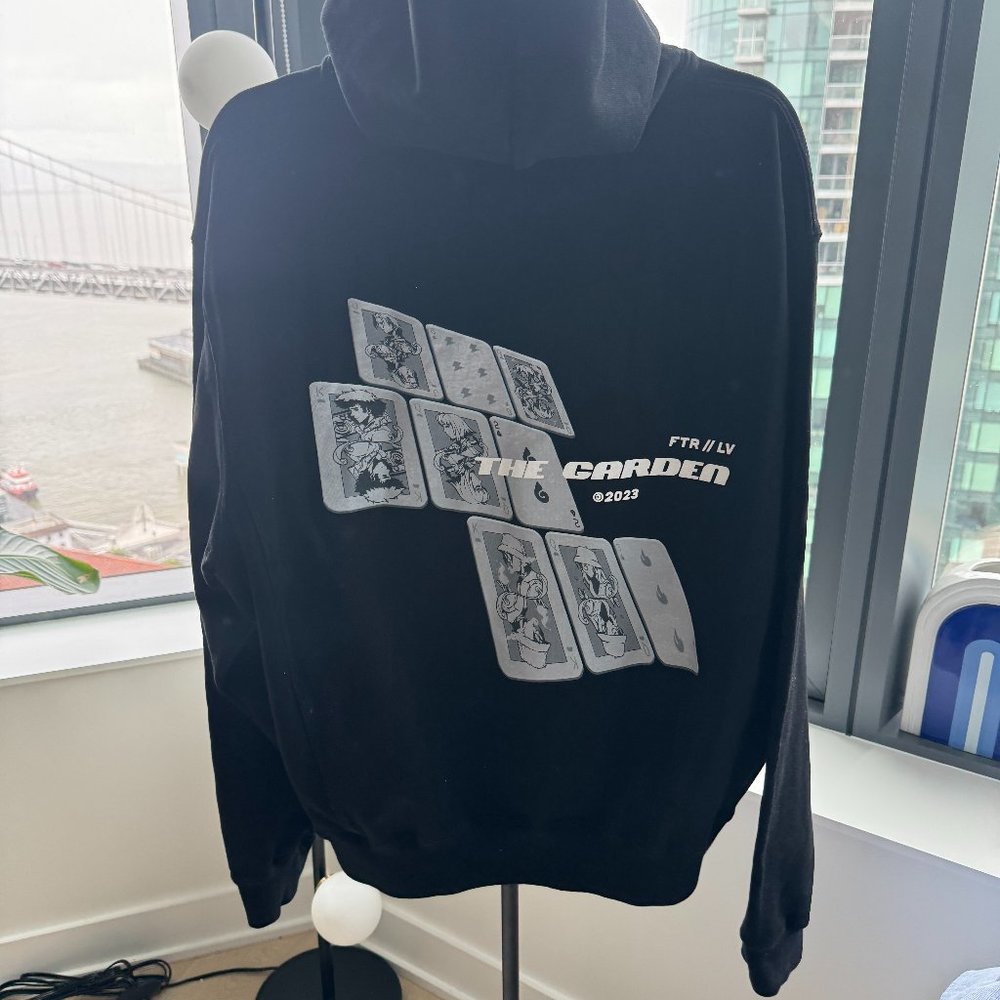 2023 Azuki FTR LV The Garden Black Long Sleeve Hoodie, Rare Limited Edition NFT